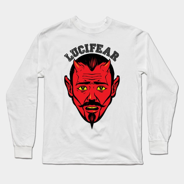 Lucifear Long Sleeve T-Shirt by dracoimagem